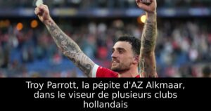 Troy Parrott, la pépite d&rsquo;AZ Alkmaar, dans le viseur de plusieurs clubs hollandais