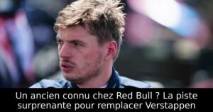 Un ancien connu chez Red Bull ? La piste surprenante pour remplacer Verstappen