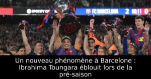 Un nouveau phénomène à Barcelone : Ibrahima Toungara éblouit lors de la pré-saison
