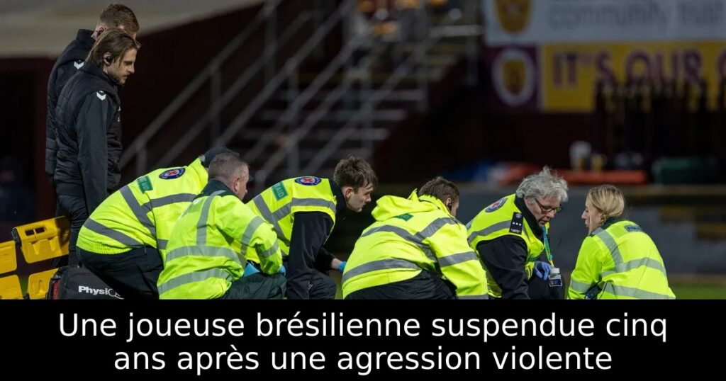 Une joueuse brésilienne suspendue cinq ans après une agression violente