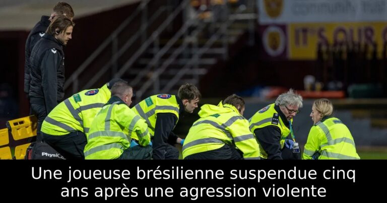 Une joueuse brésilienne suspendue cinq ans après une agression violente