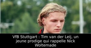 VfB Stuttgart : Tim van der Leij, un jeune prodige qui rappelle Nick Woltemade