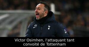 Victor Osimhen, l&rsquo;attaquant tant convoité de Tottenham