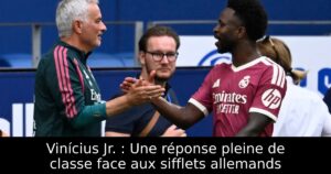 Vinícius Jr. : Une réponse pleine de classe face aux sifflets allemands