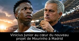 Vinicius Junior au cœur du nouveau projet de Mourinho à Madrid