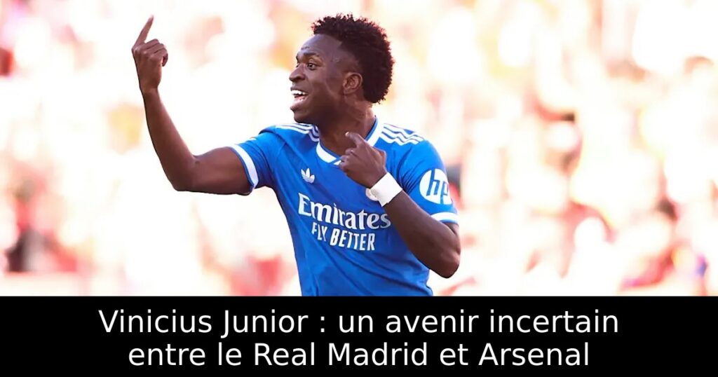 Vinicius Junior : un avenir incertain entre le Real Madrid et Arsenal