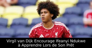 Virgil van Dijk Encourage Ifeanyi Ndukwe à Apprendre Lors de Son Prêt