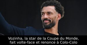 Vozinha, la star de la Coupe du Monde, fait volte-face et renonce à Colo-Colo