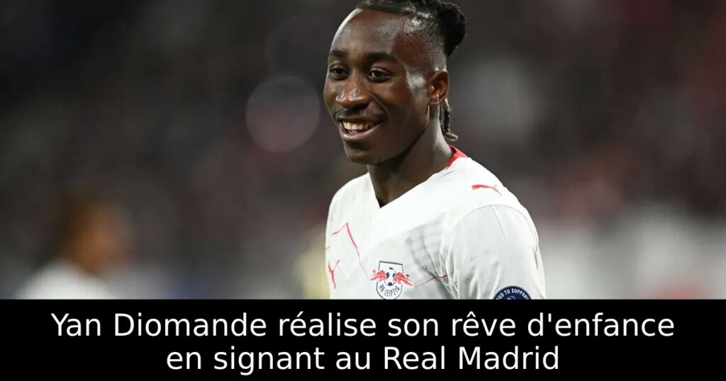 Yan Diomande réalise son rêve d&rsquo;enfance en signant au Real Madrid