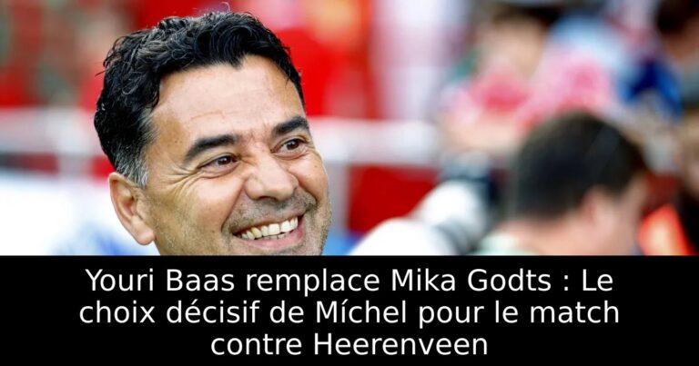 Youri Baas remplace Mika Godts : Le choix décisif de Míchel pour le match contre Heerenveen