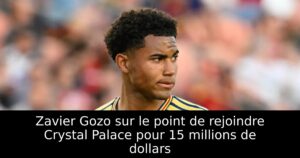 Zavier Gozo sur le point de rejoindre Crystal Palace pour 15 millions de dollars