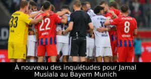 À nouveau des inquiétudes pour Jamal Musiala au Bayern Munich