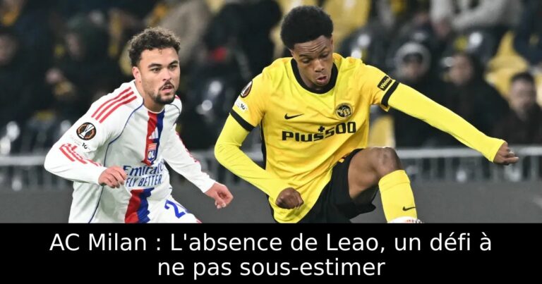 AC Milan : L'absence de Leao, un défi à ne pas sous-estimer
