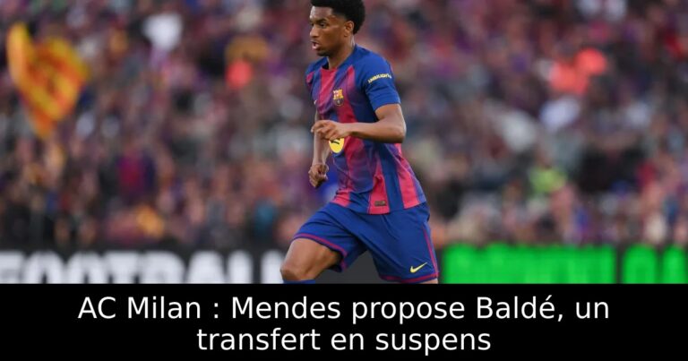 AC Milan : Mendes propose Baldé, un transfert en suspens
