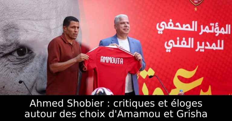 Ahmed Shobier : critiques et éloges autour des choix d'Amamou et Grisha