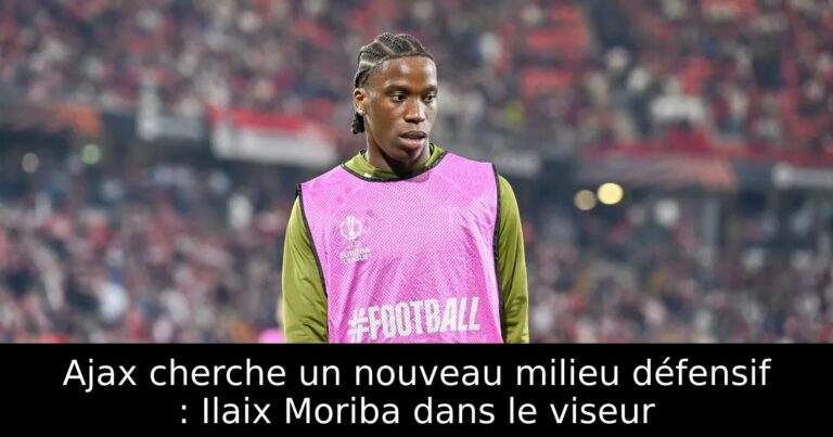 Ajax cherche un nouveau milieu défensif : Ilaix Moriba dans le viseur