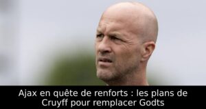 Ajax en quête de renforts : les plans de Cruyff pour remplacer Godts