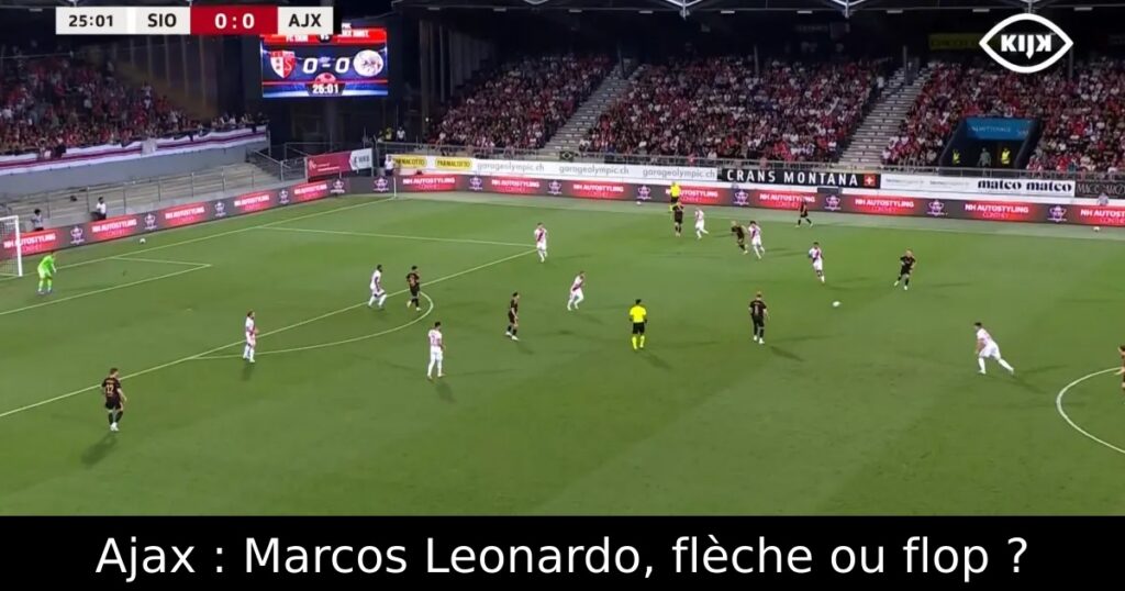 Ajax : Marcos Leonardo, flèche ou flop ?