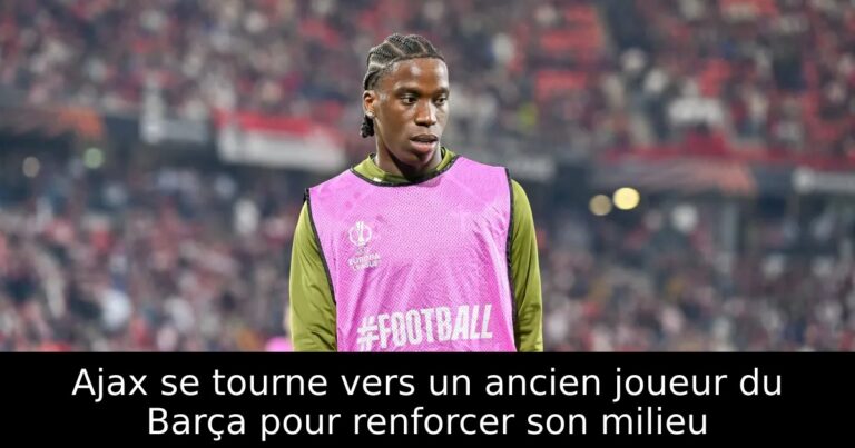 Ajax se tourne vers un ancien joueur du Barça pour renforcer son milieu