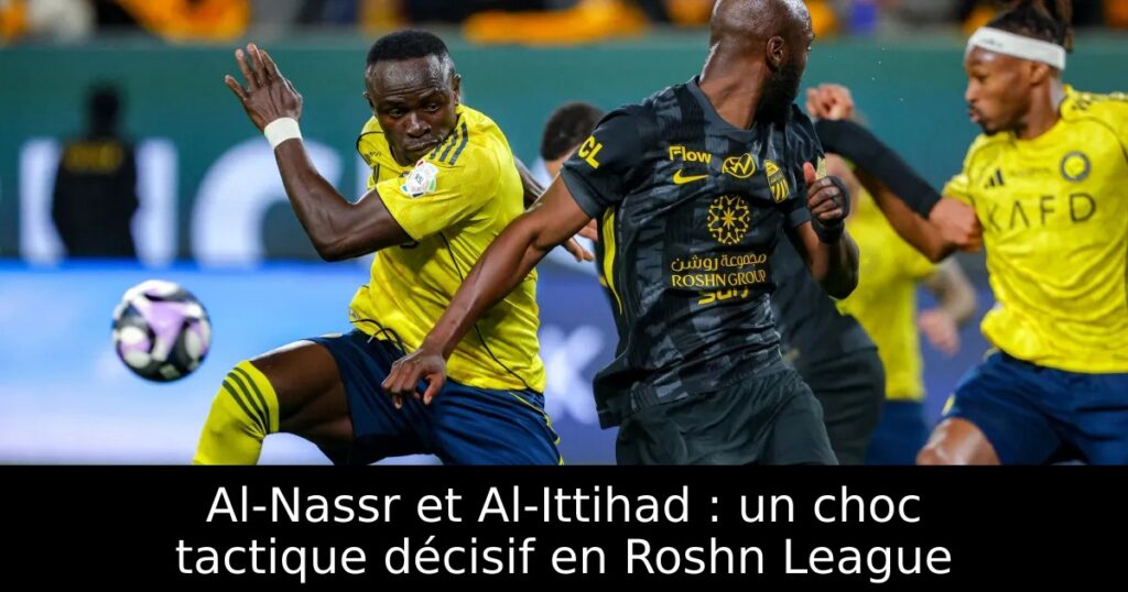 Al-Nassr et Al-Ittihad : un choc tactique décisif en Roshn League