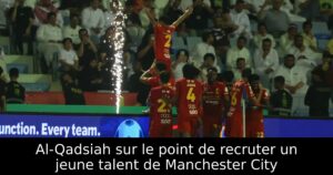 Al-Qadsiah sur le point de recruter un jeune talent de Manchester City