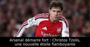 Arsenal démarre fort : Christos Tzolis, une nouvelle étoile flamboyante