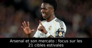 Arsenal et son mercato : focus sur les 21 cibles estivales
