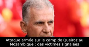 Attaque armée sur le camp de Queiroz au Mozambique : des victimes signalées