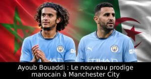 Ayoub Bouaddi : Le nouveau prodige marocain à Manchester City