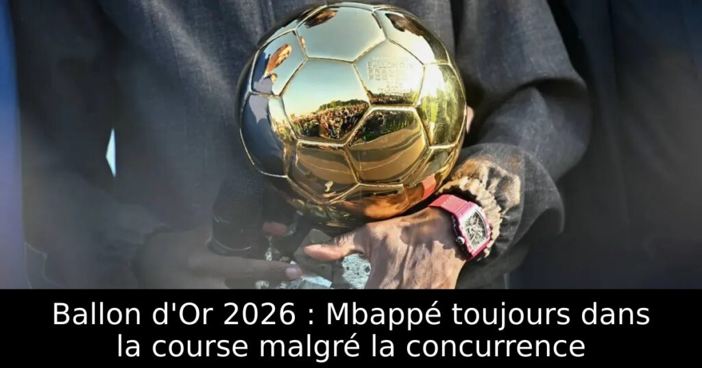 Ballon d&rsquo;Or 2026 : Mbappé toujours dans la course malgré la concurrence