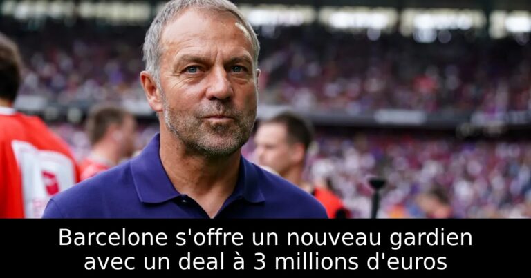 Barcelone s'offre un nouveau gardien avec un deal à 3 millions d'euros