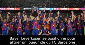 Bayer Leverkusen se positionne pour attirer un joueur clé du FC Barcelone