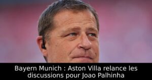 Bayern Munich : Aston Villa relance les discussions pour Joao Palhinha