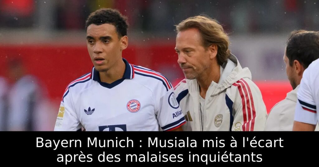 Bayern Munich : Musiala mis à l&rsquo;écart après des malaises inquiétants