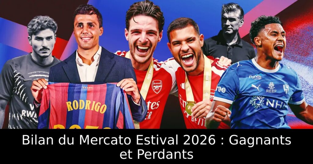Bilan du Mercato Estival 2026 : Gagnants et Perdants