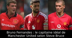 Bruno Fernandes : le capitaine idéal de Manchester United selon Steve Bruce