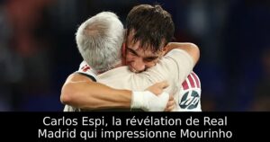 Carlos Espi, la révélation de Real Madrid qui impressionne Mourinho