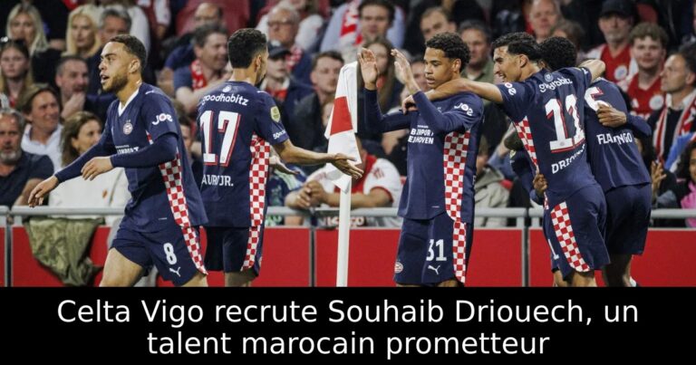 Celta Vigo recrute Souhaib Driouech, un talent marocain prometteur
