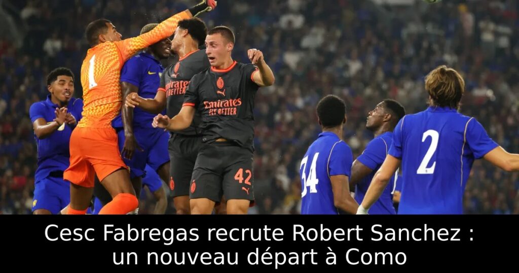 Cesc Fabregas recrute Robert Sanchez : un nouveau départ à Como