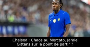Chelsea : Chaos au Mercato, Jamie Gittens sur le point de partir ?