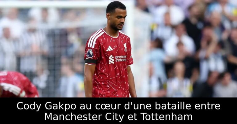 Cody Gakpo au cœur d'une bataille entre Manchester City et Tottenham