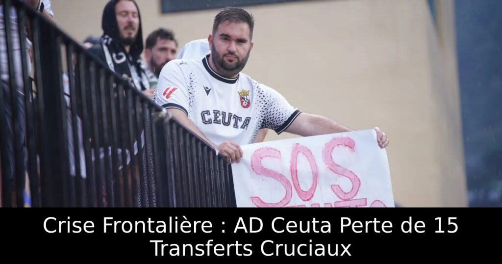 Crise Frontalière : AD Ceuta Perte de 15 Transferts Cruciaux