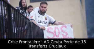 Crise Frontalière : AD Ceuta Perte de 15 Transferts Cruciaux