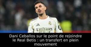 Dani Ceballos sur le point de rejoindre le Real Betis : un transfert en plein mouvement