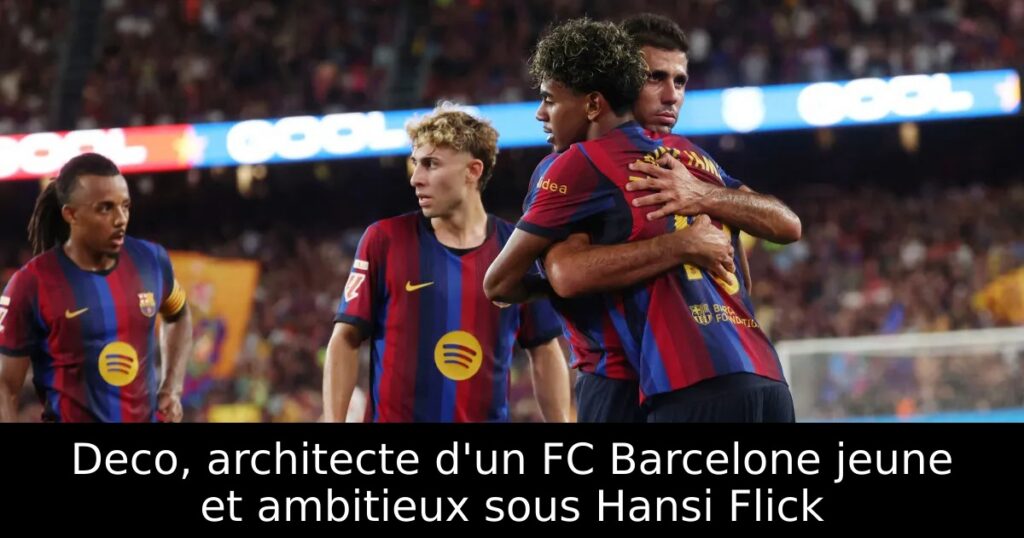 Deco, architecte d&rsquo;un FC Barcelone jeune et ambitieux sous Hansi Flick