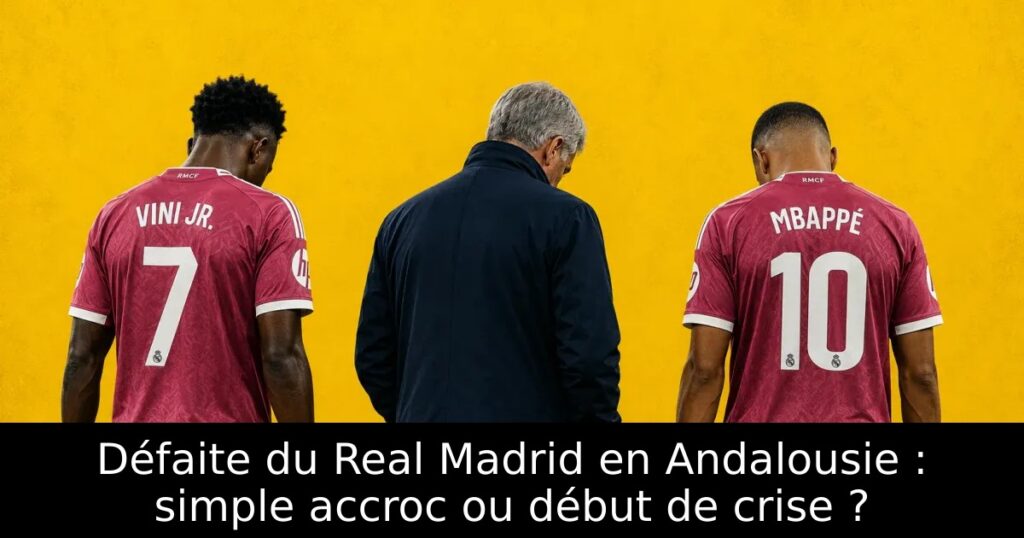 Défaite du Real Madrid en Andalousie : simple accroc ou début de crise ?