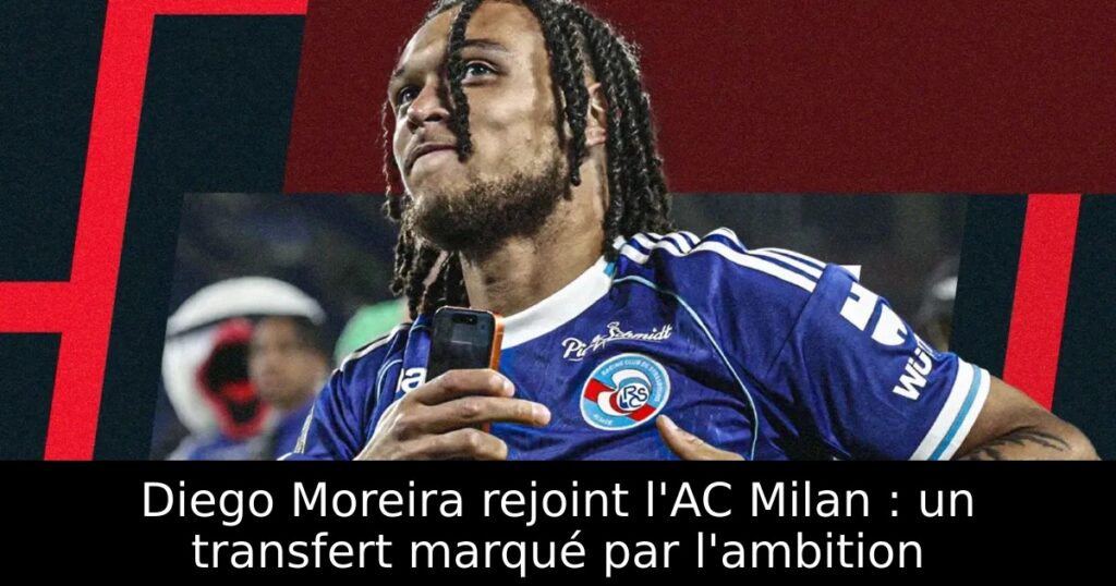 Diego Moreira rejoint l&rsquo;AC Milan : un transfert marqué par l&rsquo;ambition