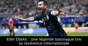 Edin Džeko : Une légende bosniaque tire sa révérence internationale