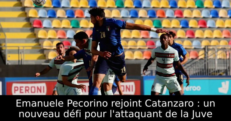 Emanuele Pecorino rejoint Catanzaro : un nouveau défi pour l'attaquant de la Juve