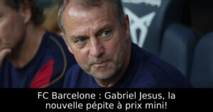 FC Barcelone : Gabriel Jesus, la nouvelle pépite à prix mini!